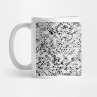 White dark night marble Mug